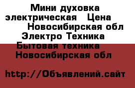 Мини духовка электрическая › Цена ­ 1 600 - Новосибирская обл. Электро-Техника » Бытовая техника   . Новосибирская обл.